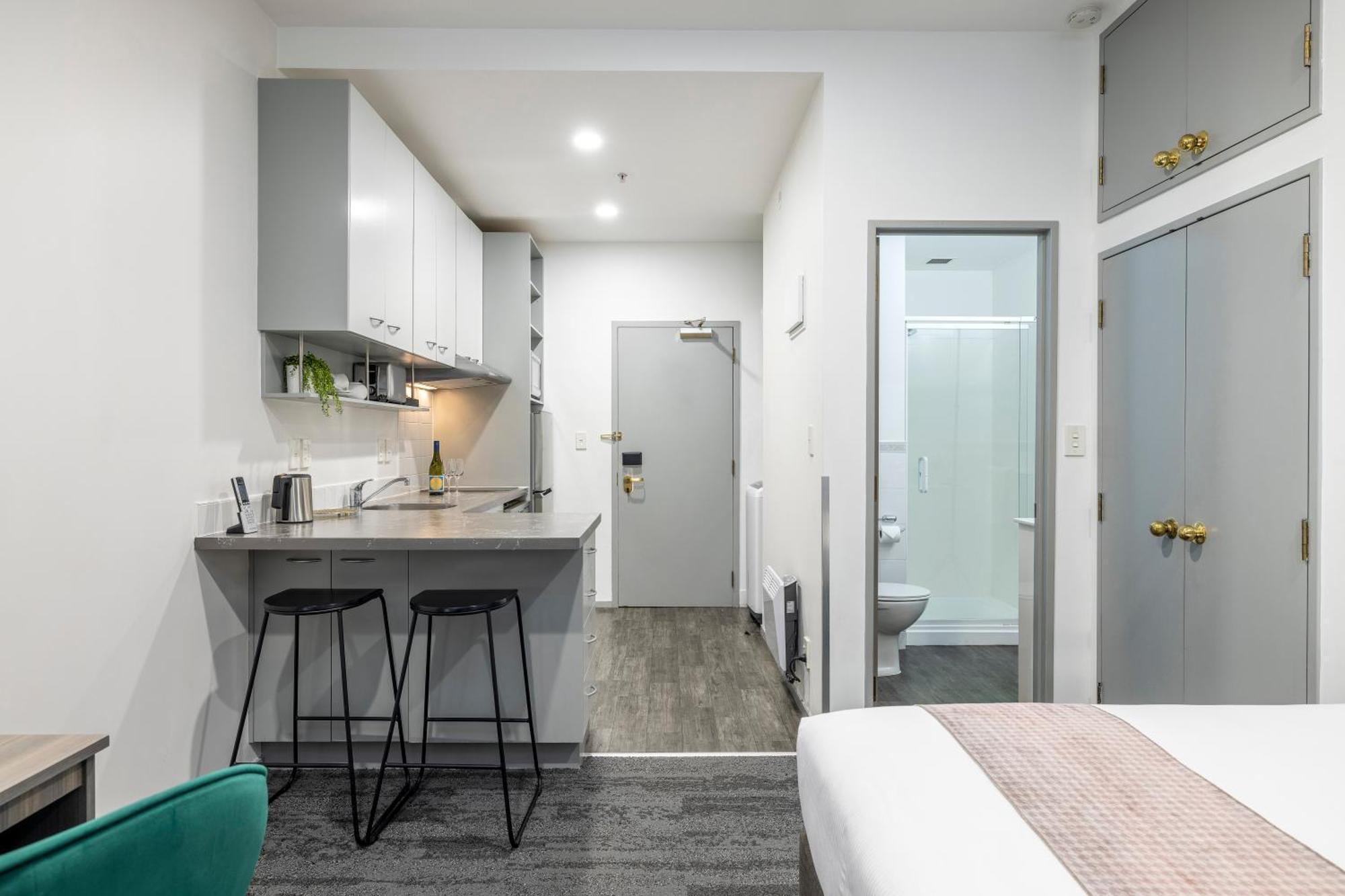 Quest On Eden Apartment Hotel Окленд Экстерьер фото