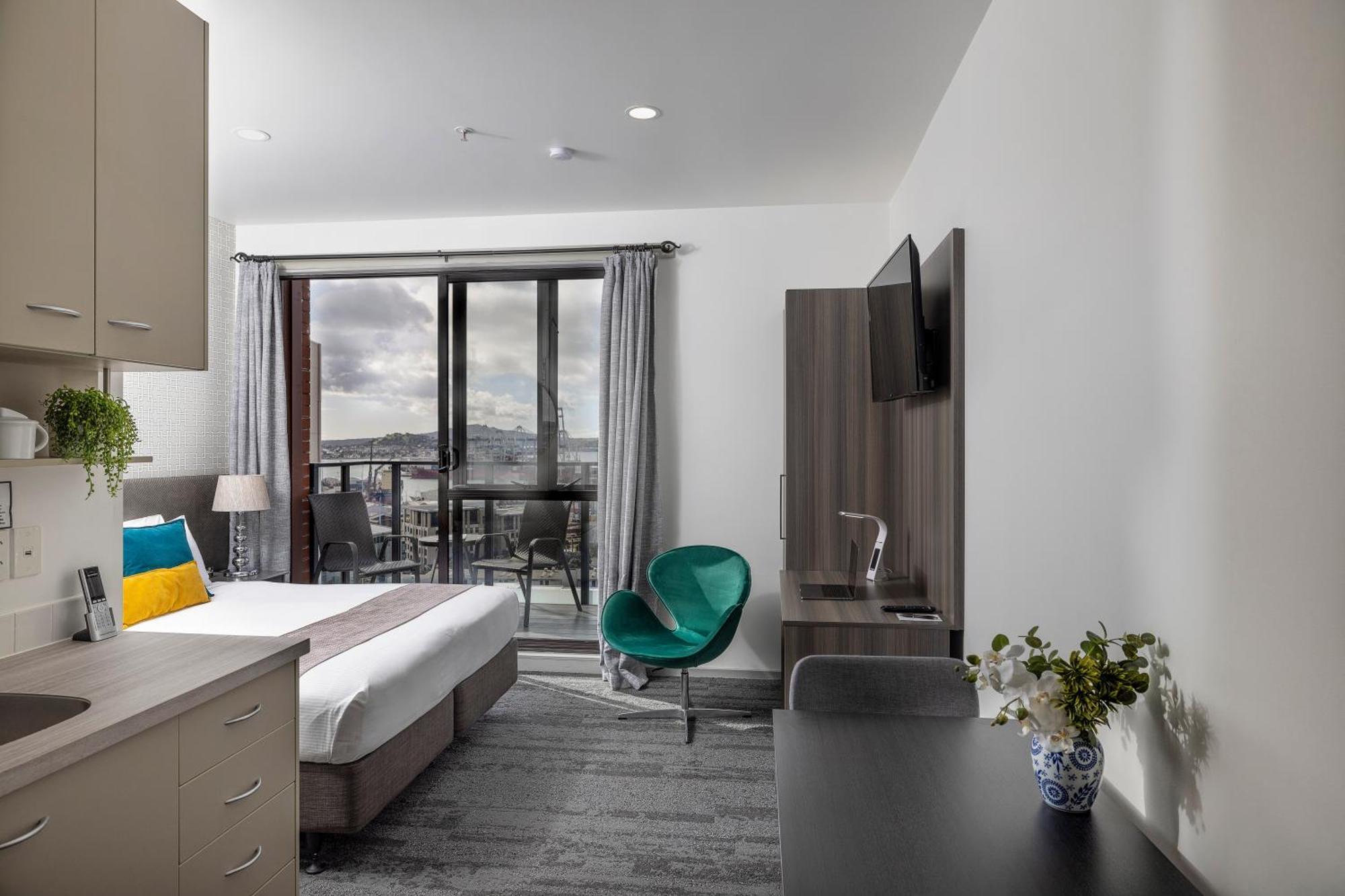 Quest On Eden Apartment Hotel Окленд Экстерьер фото