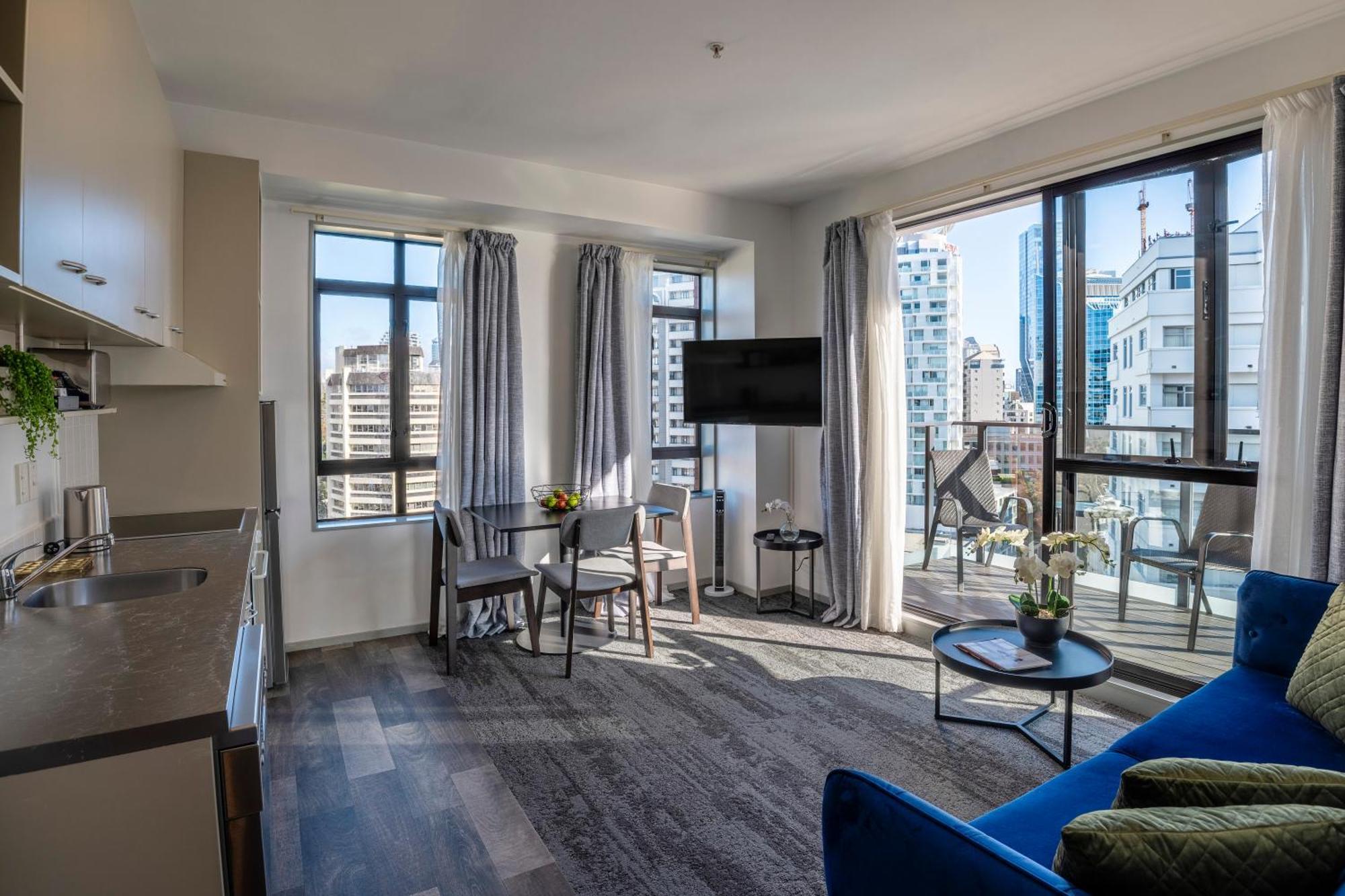 Quest On Eden Apartment Hotel Окленд Экстерьер фото