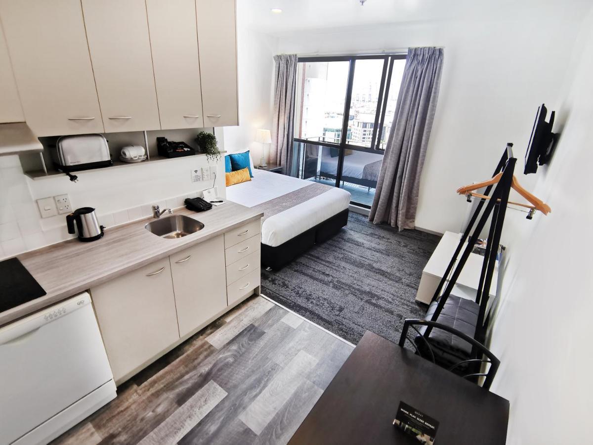 Quest On Eden Apartment Hotel Окленд Экстерьер фото